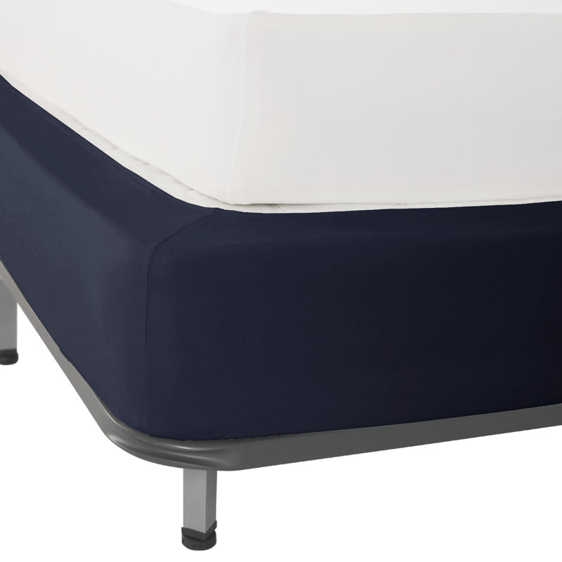 Eider & Ivory™ Clawson Wrap Around Box Spring Cover & Reviews Wayfair